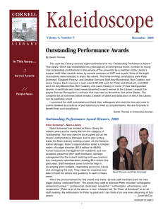 Outstanding Performance Awards