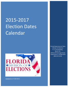 2015-2017 Election Dates Calendar