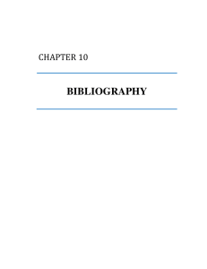 bibliography