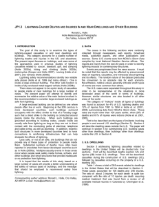 Lightning-Caused Deaths and Injuries in and near Dwellings and