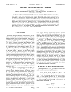 Corrections to density-functional theory band gaps