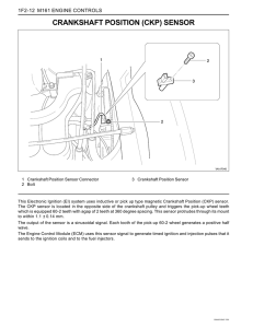 CRANKSHAFT POSITION (CKP) SENSOR