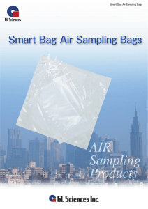 Smart Bag Air Sampling Bags