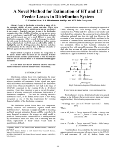 A Novel Method for Estimation of HT and LT Feeder