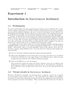 1.Electronics Workbench