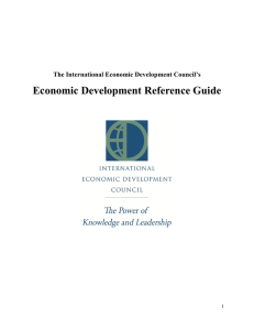 Economic Development Reference Guide