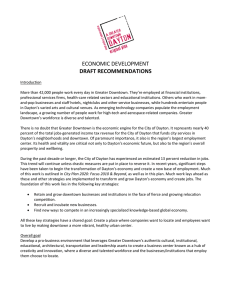 economic development draft recommendations