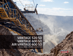 Vantage/Air Vantage 520SD/600SD Product Info