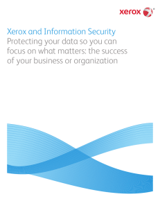 Xerox and Information Security