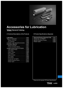 Accessories for Lubrication