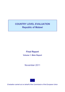 country level evaluation