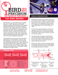 Cup Jewels - Bird Precision