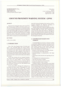 ground proximity warning system - gpws