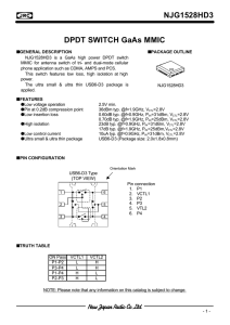 NJG1528HD3-TE1 Datasheet