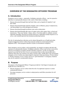 overview of the designated officers` program