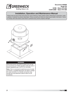 Hinge Kit Sizes 075-203 (#462866 IOM)