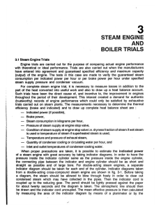 steam engine and boiler trials