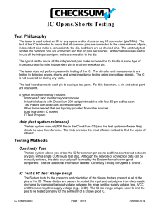 IC Testing