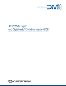 HDCP White Paper