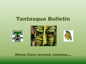 Tantasqua Bulletin