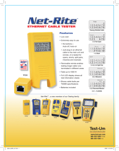 ethernet cable tester