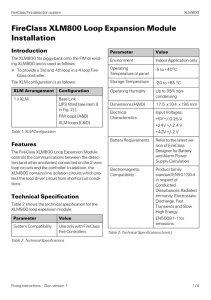 XLM800, installation instructions, doc. version 1.0, FC-A-XLM-F