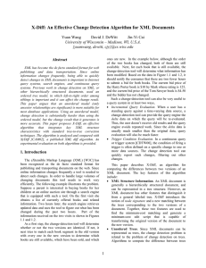 X-Diff: An Effective Change Detection Algorithm for XML Documents