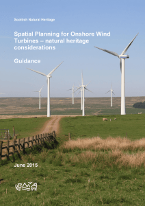 Spatial Planning for Onshore Wind Turbines