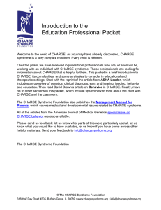 Introduction to the Education Professional Packet