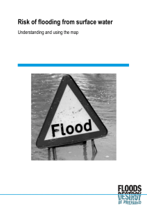 Risk of flooding from surface water