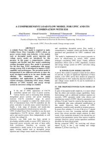 a comprehensive load flow model for upfc and its combination