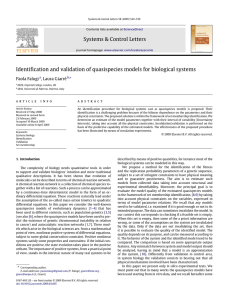 ystem biology - Università degli Studi di Palermo