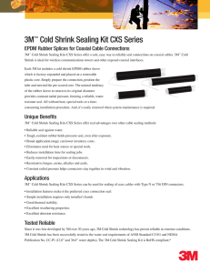 3M™ Cold Shrink Sealing Kit CXS Series Hi-Res