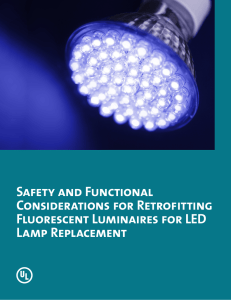 Safety and Functional Considerations for Retrofitting Fluorescent