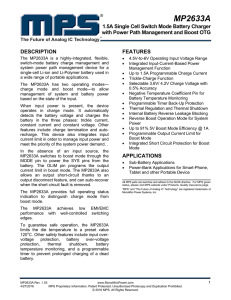 MP2633A - Monolithic Power System