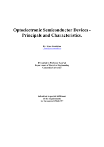 Optoelectronic Semiconductor Devices