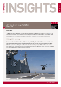 ADF capability snapshot 2015: RAN