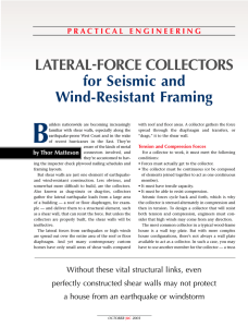 Lateral Force Collectors