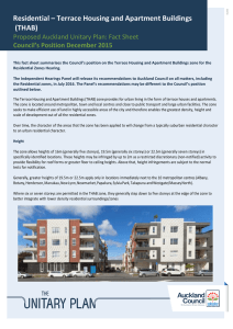 Terrace Housing and Apartment Buildings zone