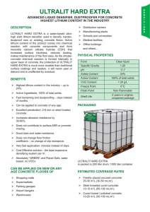 ULTRALIT HARD EXTRA data sheet