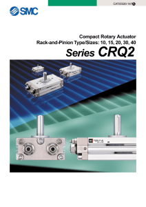 CRQ2 Series - SMC Pneumatics