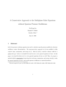 A Conservative Approach to the Multiphase Euler