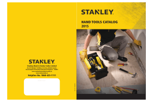 Stnaley Catalog 2015