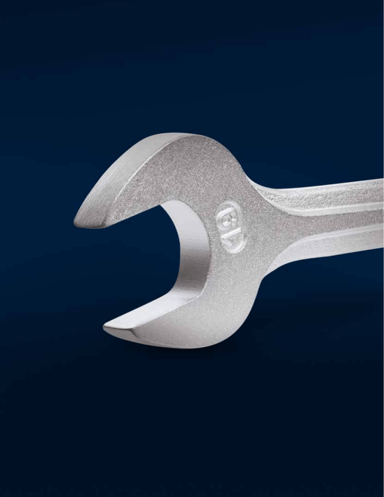 27 mm Gedore DS 3114 27 Crowfoot Spanner with Tommy Bar 