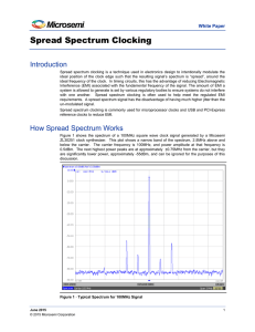 Spread Spectrum Clocking