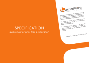 Specification LaboPrint