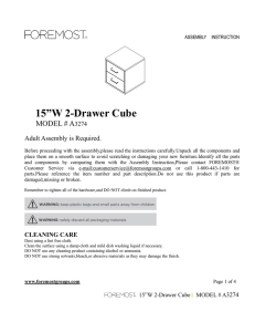 Instructions / Assembly