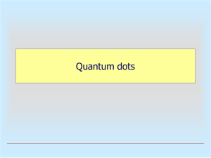 Quantum dots