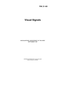 Visual signals