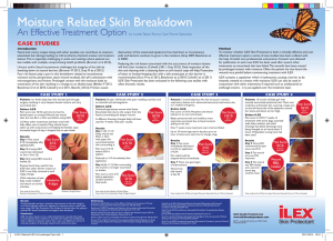 Moisture Related Skin Breakdown